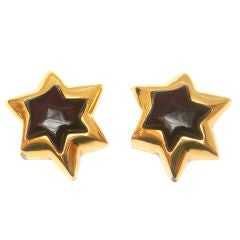 Vintage Les Bernard Star Earrings