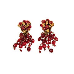 Red Haskell Earrings