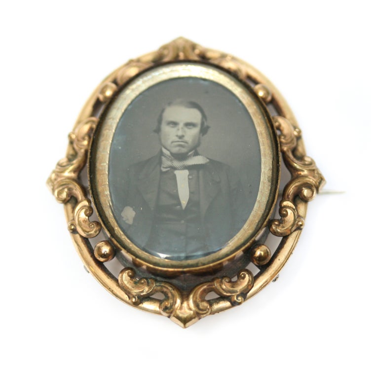 Victorian Portrait Pin