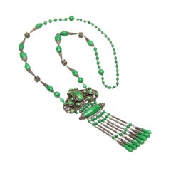 Long Jadeite Necklace