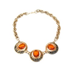 Schiaparelli Amber Necklace
