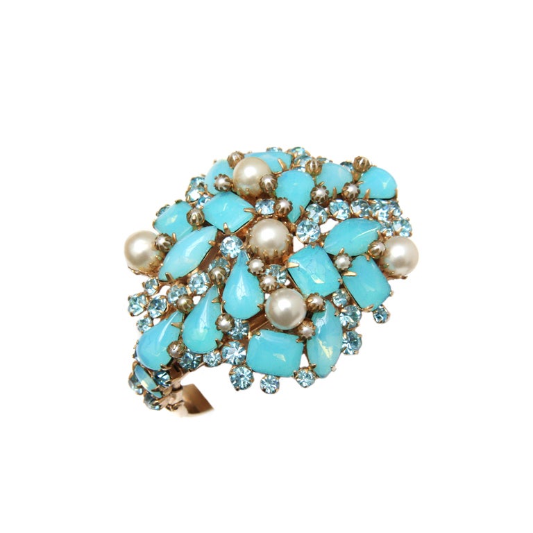 Alice Caviness Hinged Cuff For Sale