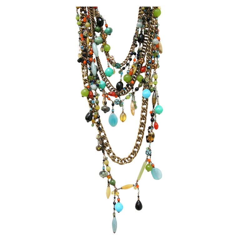 Colette Harmon Multi-Color Necklace For Sale