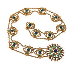 Jadeite and Lapis Belt