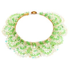 Green Crystal Collar