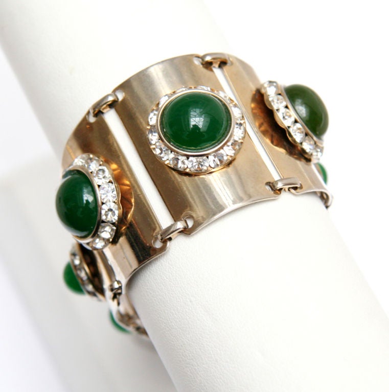 Green Cabochon Set