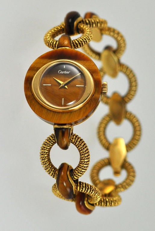 Cartier Tiger's Eye Watch