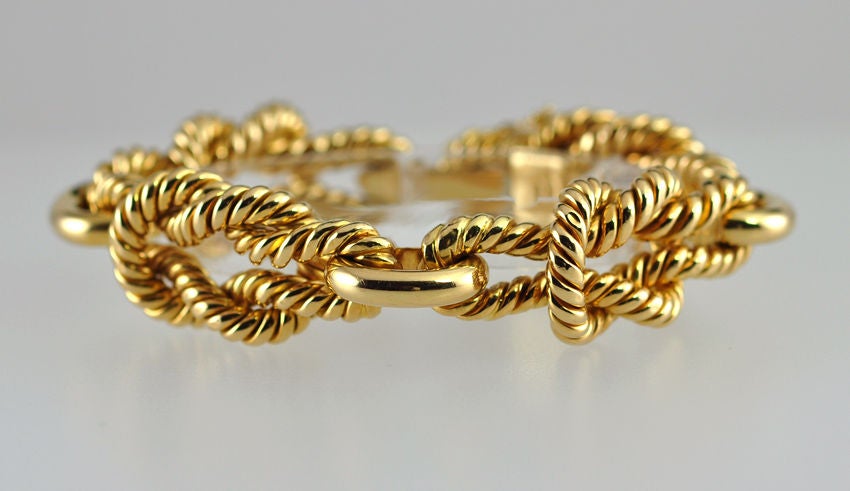 Women's Chunky rope twist Bracelet