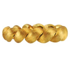 18K Florentine Finish Bracelet