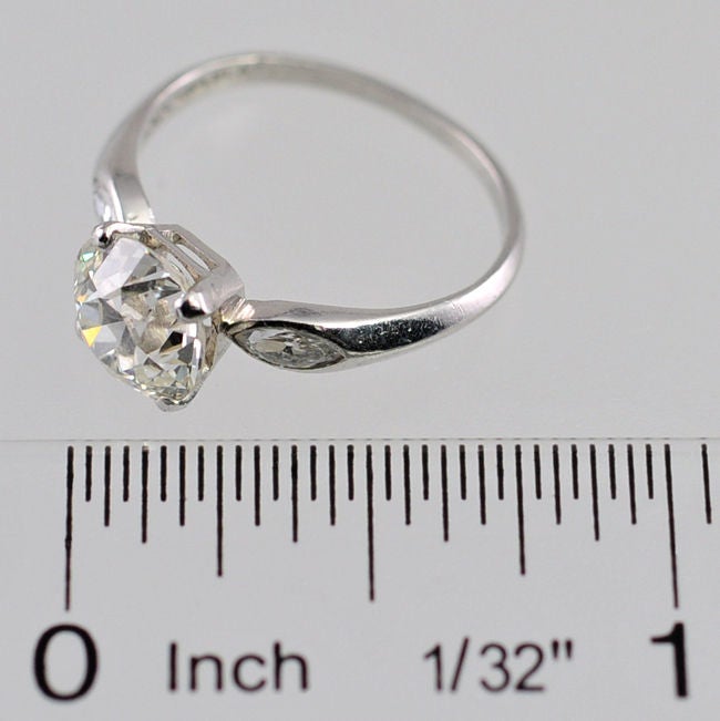 Simple 2.01ct. Diamond Solitaire Ring 2