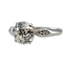 Simple 2.01ct. Diamond Solitaire Ring