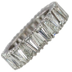 Triangle Cut Diamond Eternity Band