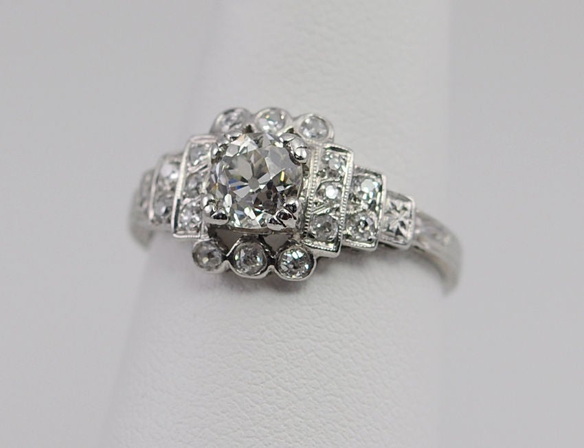 Art Deco Diamond Ring 1