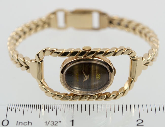 Gold GUCCI Watch 3