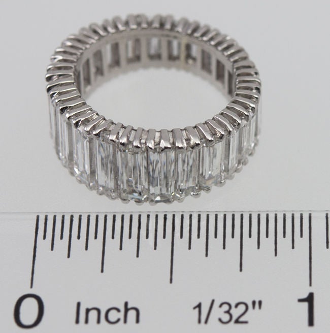 Tapered Baguette Eternity Band 2