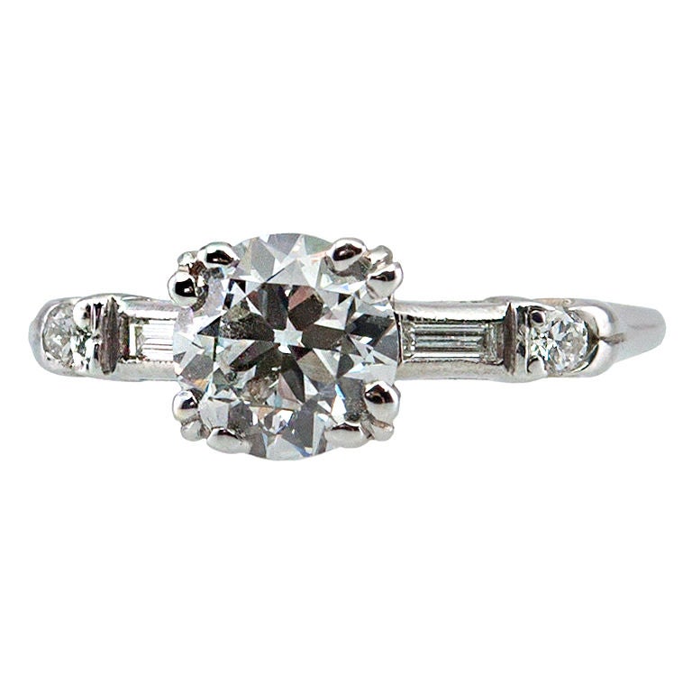  Estate  Diamond Engagement  Ring  For Sale  at 1stdibs