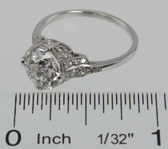 Edwardian Diamond Engagement Ring at 1stDibs