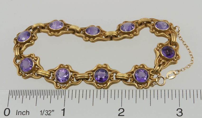 1906 Amethyst Bracelet 3