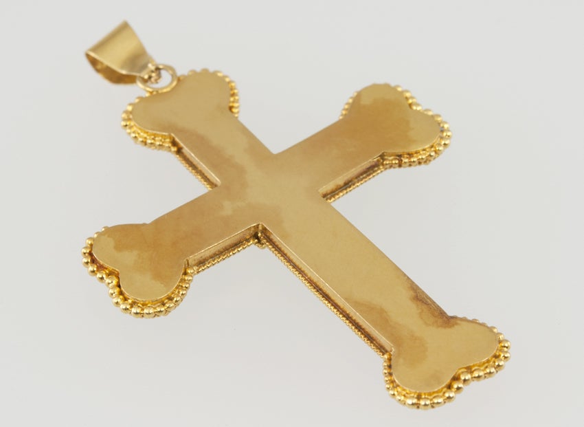 Etruscan Revival Victorian Cross 1