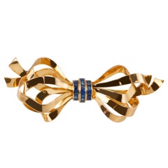 Large Bow Brooch