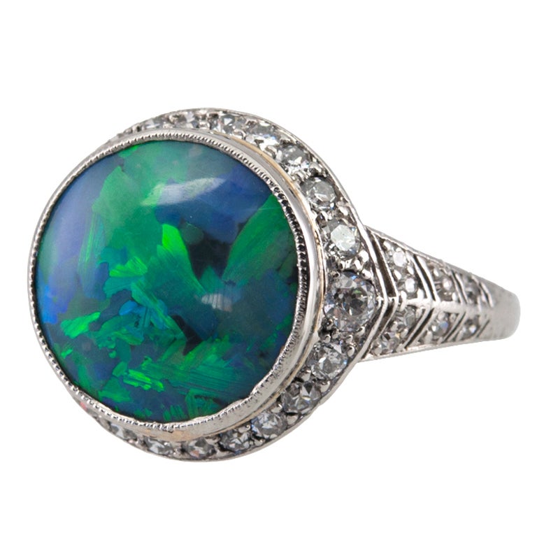 J.E. Caldwell Opal Ring For Sale