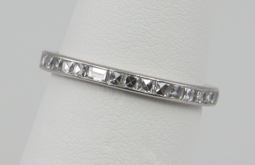 French Cut Diamond Eternity Band 3