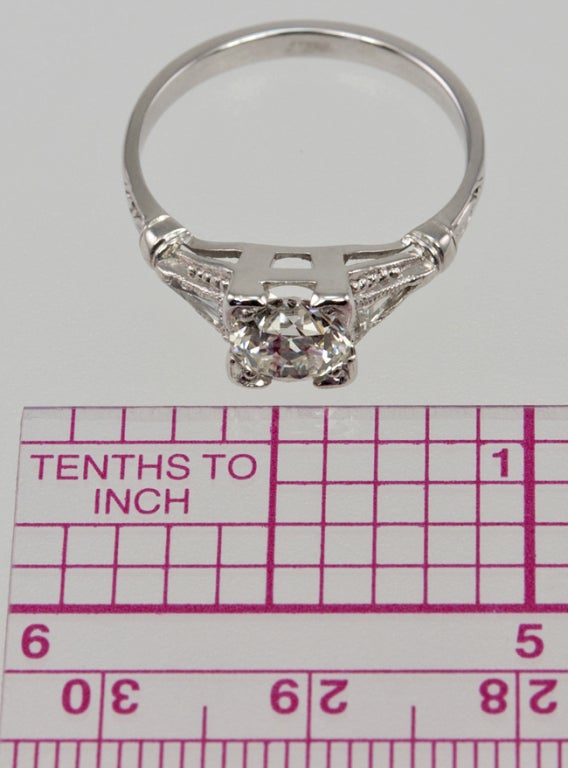Old European Cut Diamond .75ct Ring