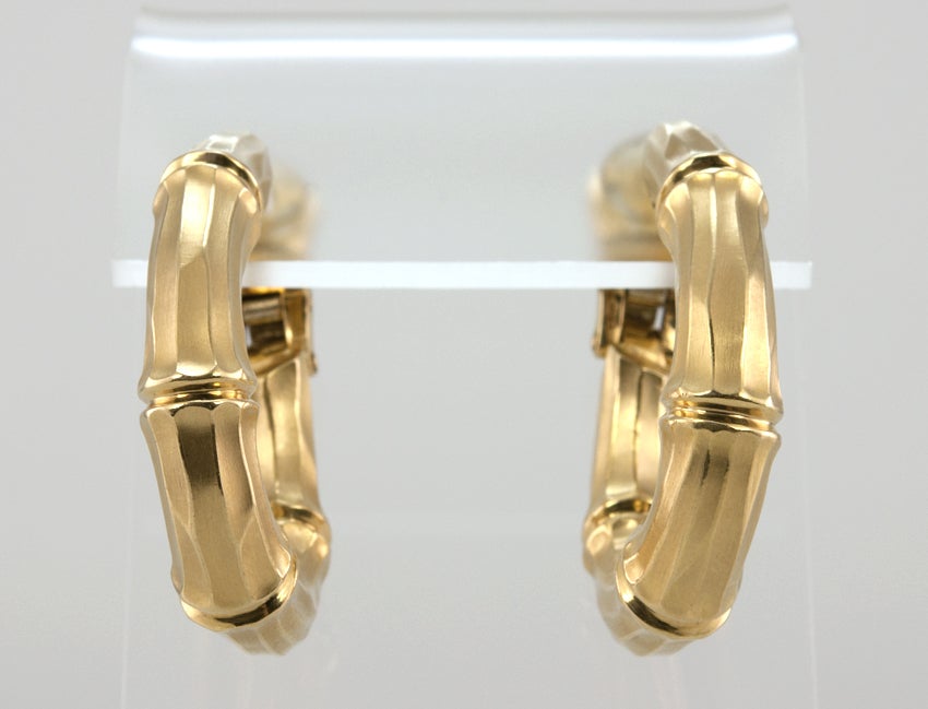 Women's CARTIER Bamboo Hoops