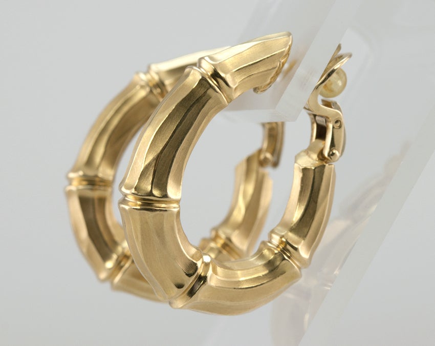 CARTIER Bamboo Hoops 1