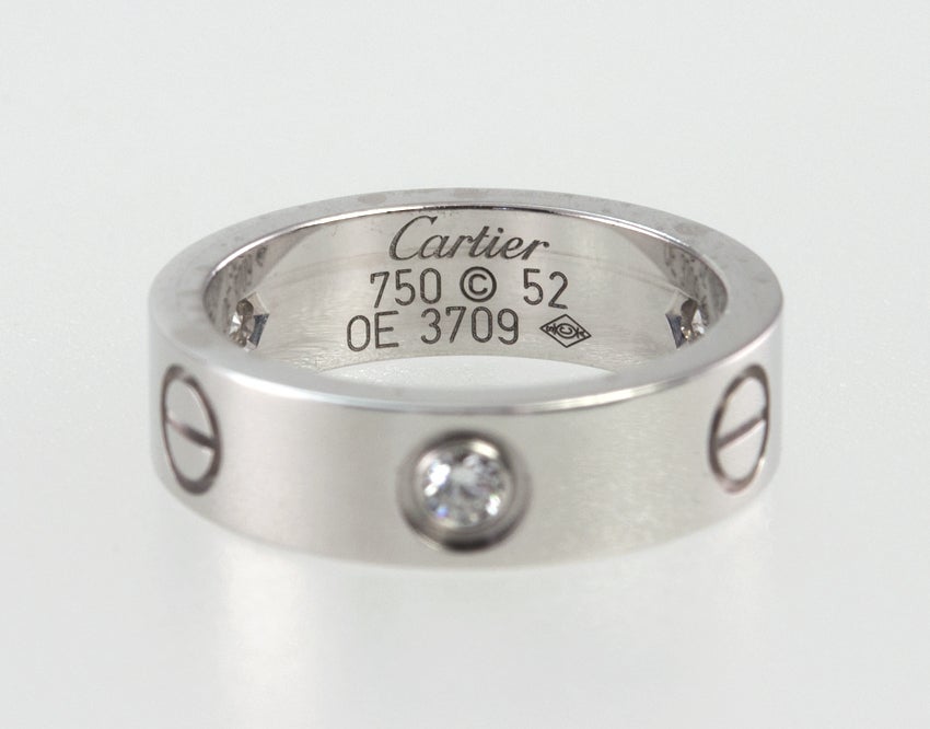 CARTIER LOVE Band with Diamonds 1