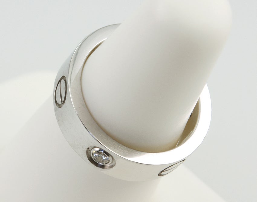CARTIER LOVE Band with Diamonds 3