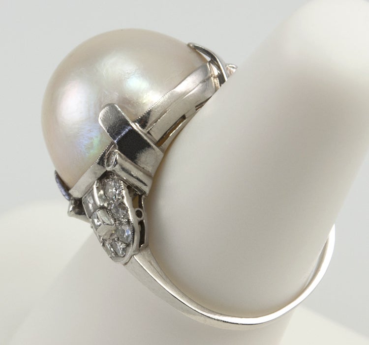 deco pearl ring deco pearl ring at 1stdibs deco pearl ring deco pearl ring at 1stdibs