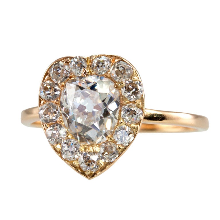 Heart Shape Diamond Ring