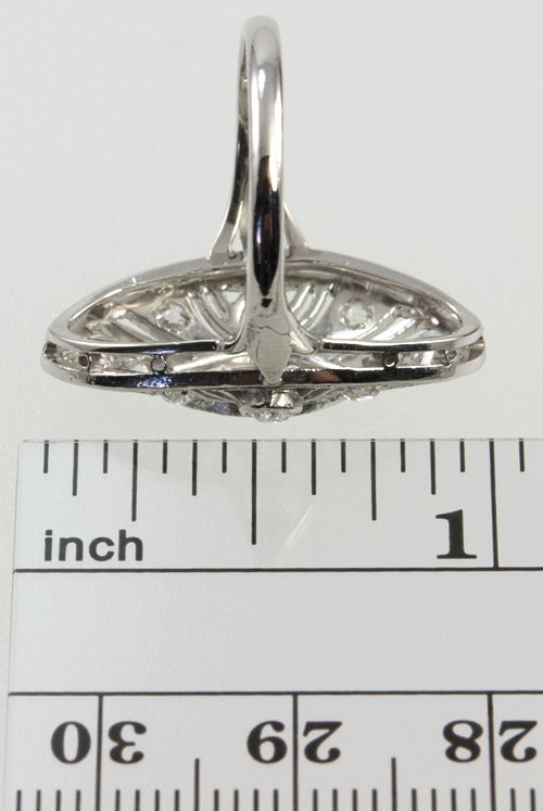 Oval Victorian Diamond Ring 1