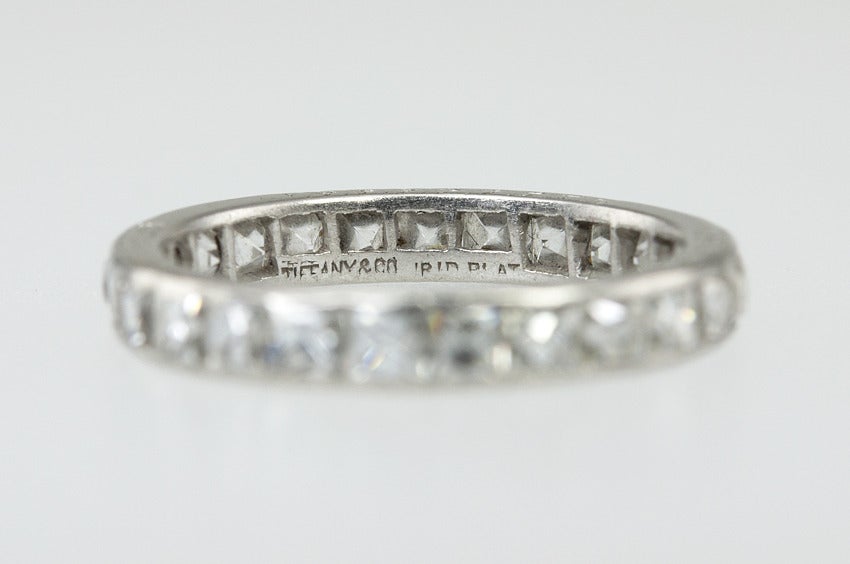 Women's TIFFANY & CO. French Cut Diamond Eternity Band