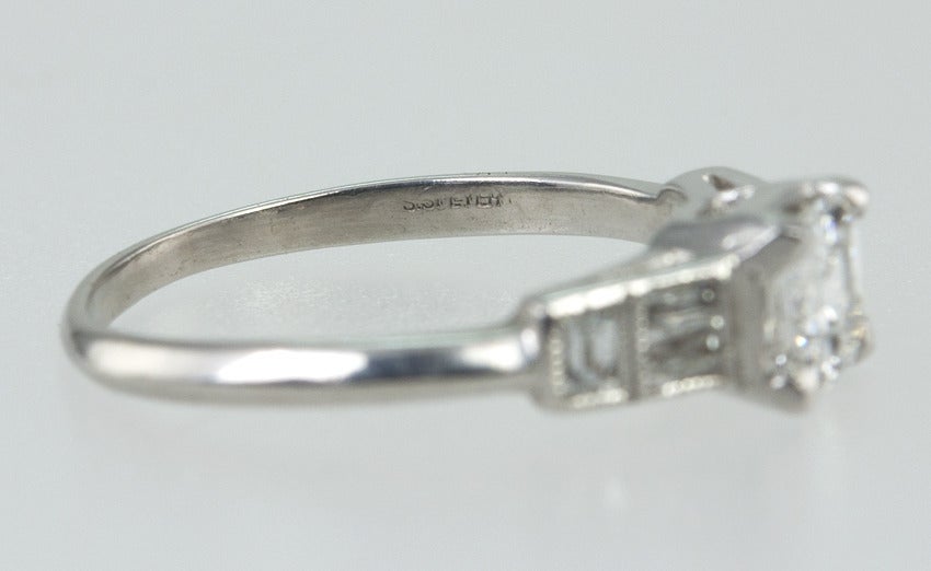 Asscher Cut Diamond Ring For Sale 3