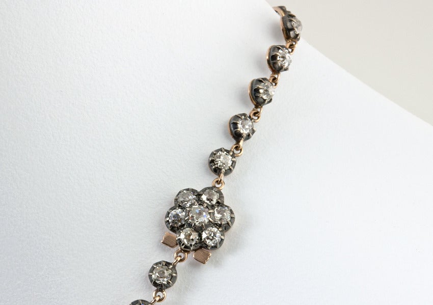Georgian Inspired Diamond Necklace 3