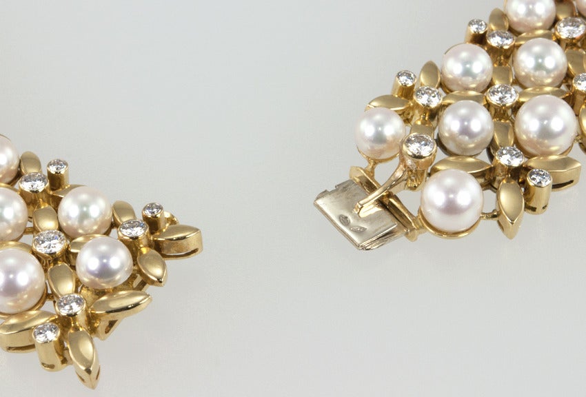 Tiffany Collar in Pearl and Diamonds 5