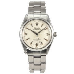 Vintage Rolex Stainless Steel Oyster Perpetual Wristwatch circa 1964