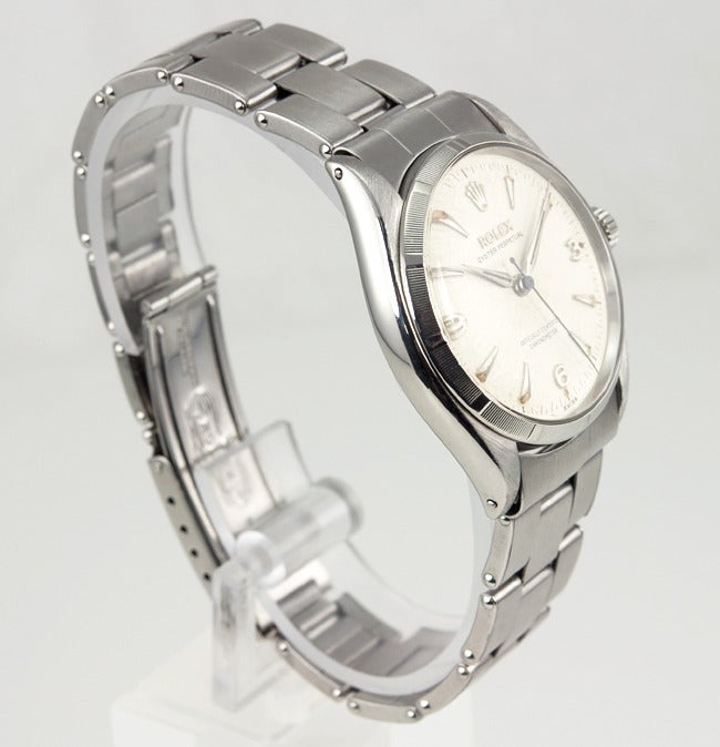 Rolex Stainless Steel Oyster Perpetual Wristwatch circa 1964 2