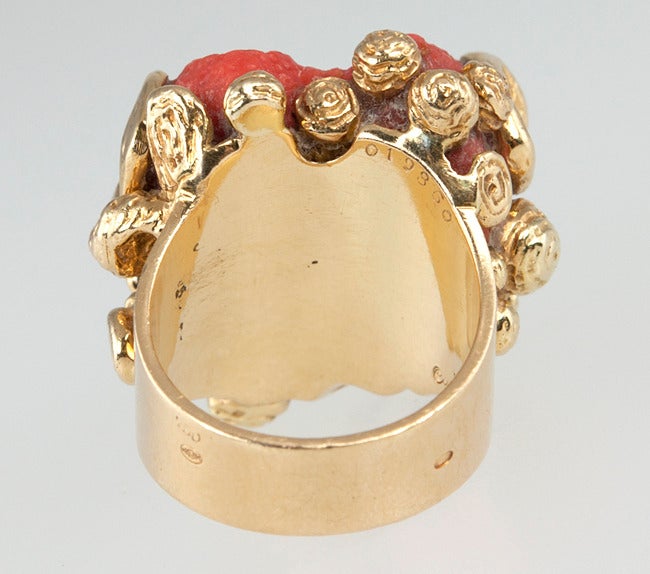 Cartier Coral Ring 3