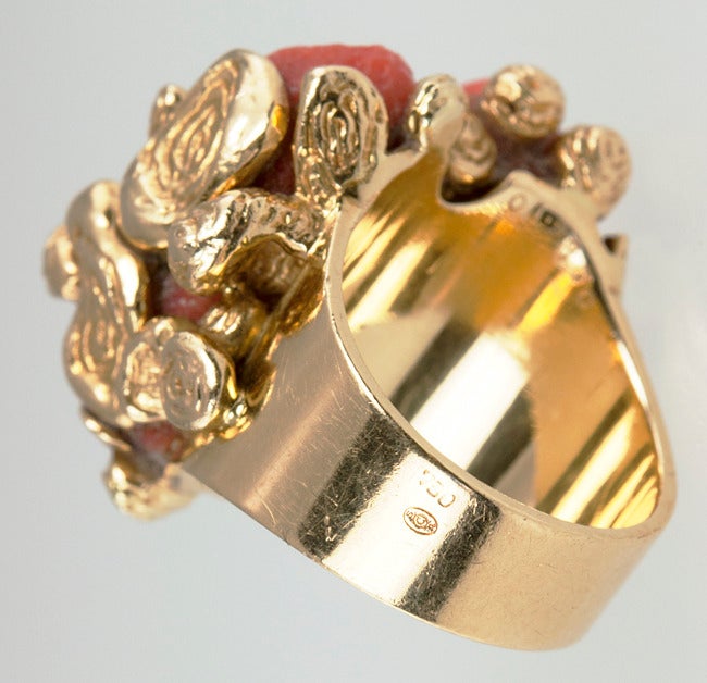 Cartier Coral Ring 4
