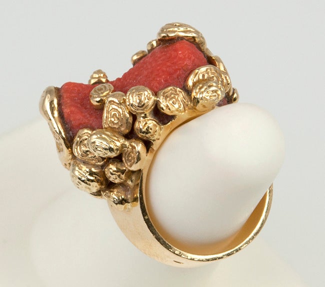 Cartier Coral Ring 5