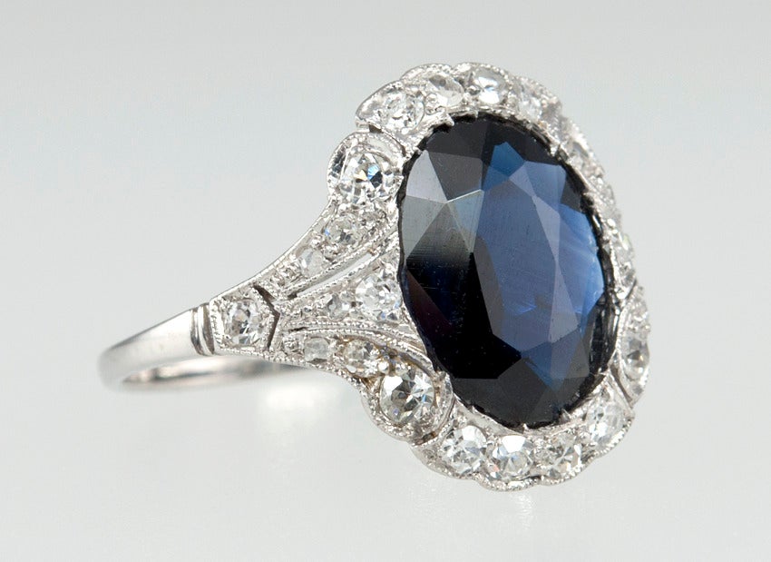 Edwardian Sapphire Ring 1