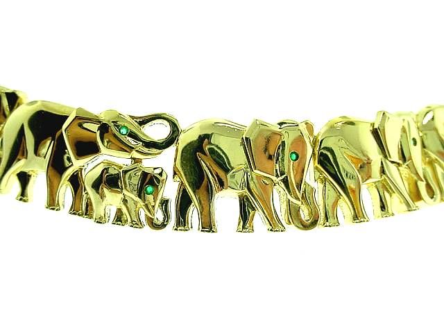 Women's CARTIER Magnificent Diamond Elephant Necklace