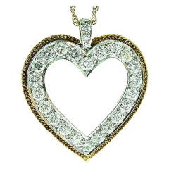 KUTCHINSKY Lovely Diamond Heart Pendant