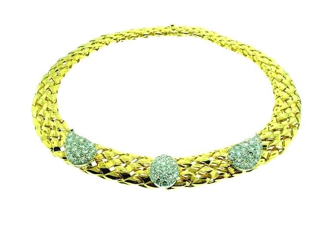 Women's Van Cleef & Arpels Diamond Necklace For Sale