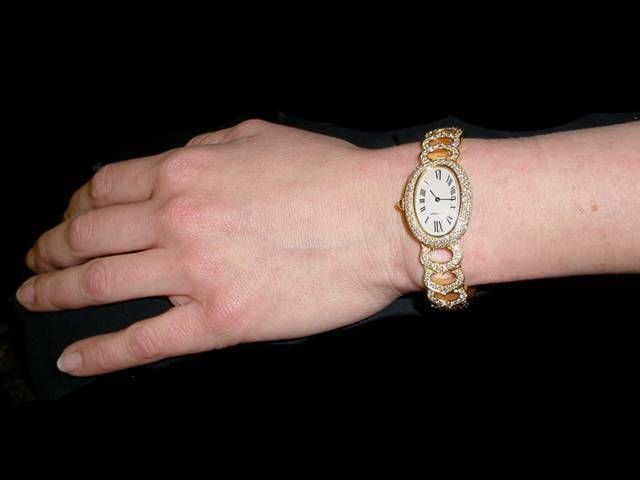 CARTIER  BAIGNOIRE   Diamond  Watch ,  Limited  Edition 1