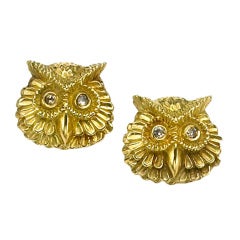 Sorab & Roshi Owl Cufflinks