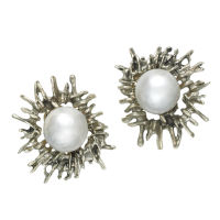 SORAB & ROSHI Starburst Earrings with South Sea Pearl
